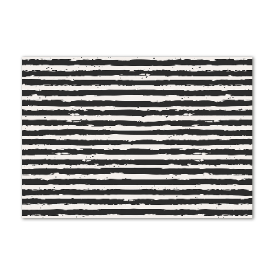 Foto plexiglas Zwart-witte strepen