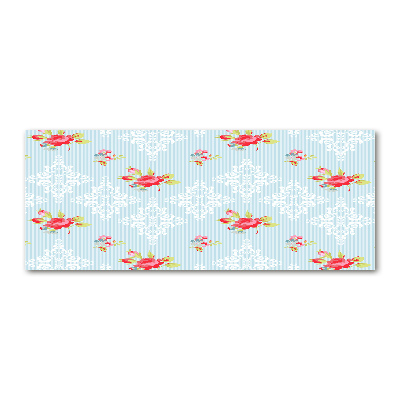 Foto in plexiglas Rozen en versieringen