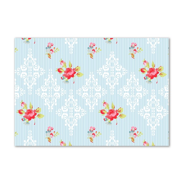 Foto in plexiglas Rozen en versieringen