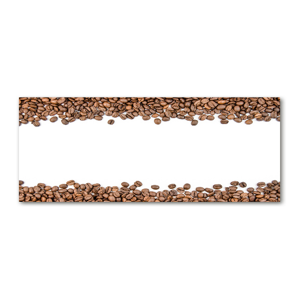 Schilderij op acrylglas Koffiebonen