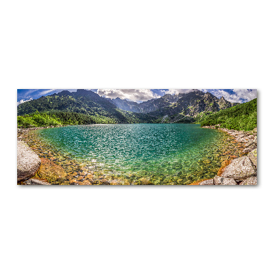 Plexiglas schilderij Meer in de bergen