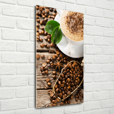 Staand foto plexiglas Koffie