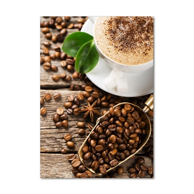 Staand foto plexiglas Koffie