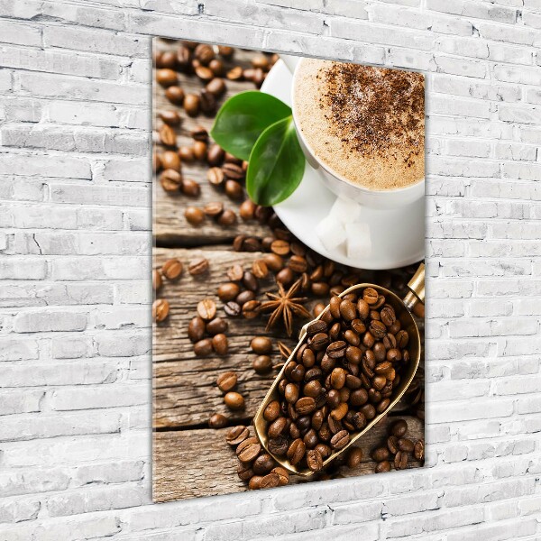 Staand foto plexiglas Koffie