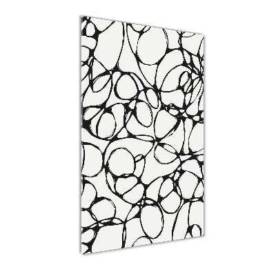 Staand foto op plexiglas Chaotische cirkels