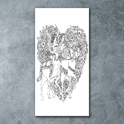 Foto obraz szkło akryl pionowy Kobieta i mężczyzna