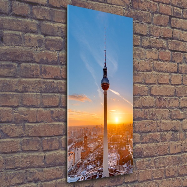 Staand foto in plexiglas TV-toren