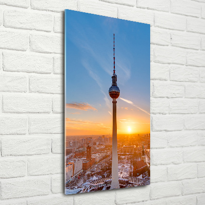 Staand foto in plexiglas TV-toren