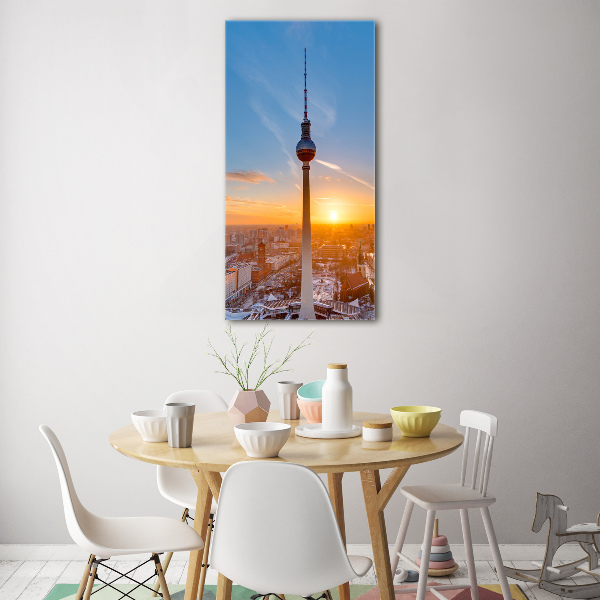 Staand foto in plexiglas TV-toren