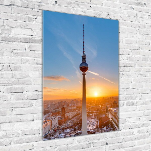 Staand foto in plexiglas TV-toren