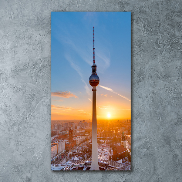 Staand foto in plexiglas TV-toren