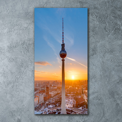 Staand foto in plexiglas TV-toren
