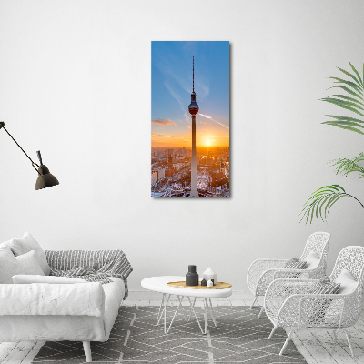 Staand foto in plexiglas TV-toren