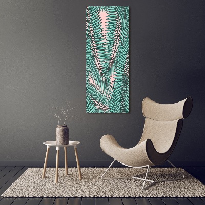 Staand foto plexiglas Palmbladeren