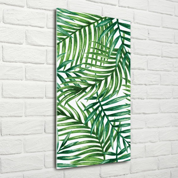 Staand foto op plexiglas Palmbladeren