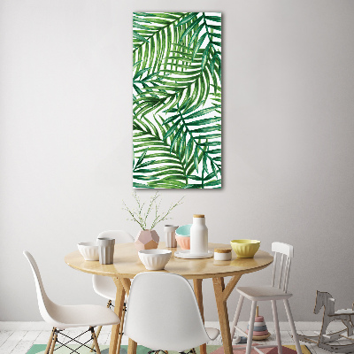 Staand foto op plexiglas Palmbladeren