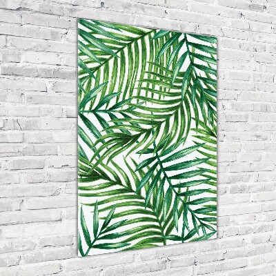 Staand foto op plexiglas Palmbladeren