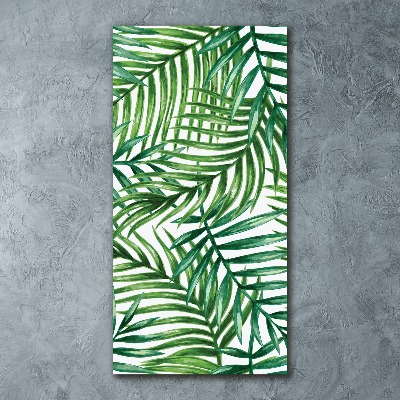 Staand foto op plexiglas Palmbladeren