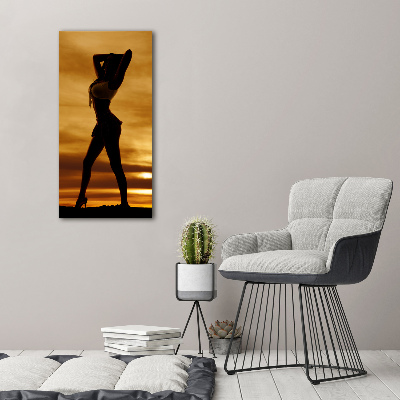 Staand plexiglas foto Korte rok