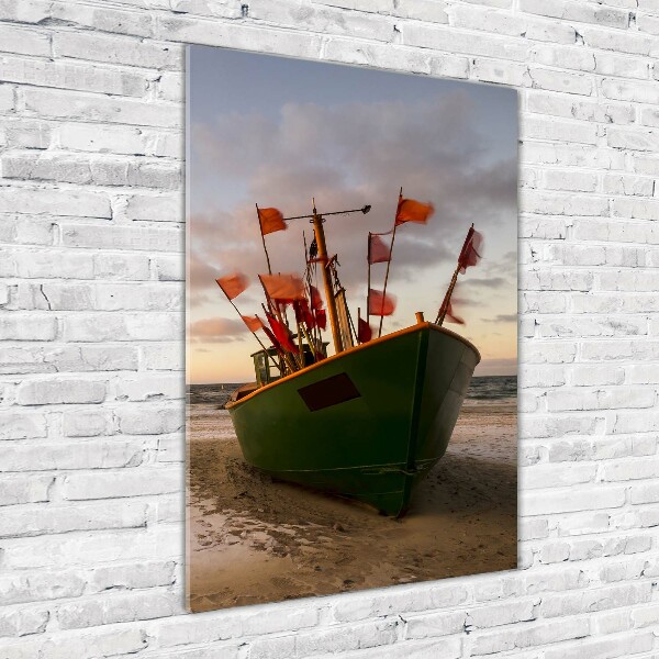 Staand foto op plexiglas Vissersboot