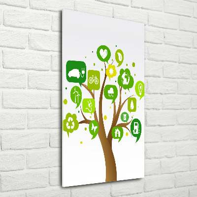 Staand plexiglas foto Ecologische boom