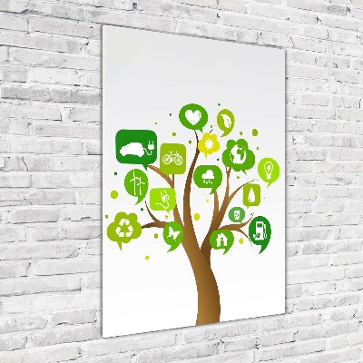Staand plexiglas foto Ecologische boom