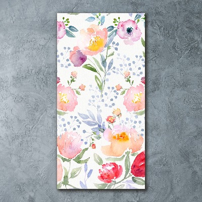 Staand foto plexiglas Klaprozen