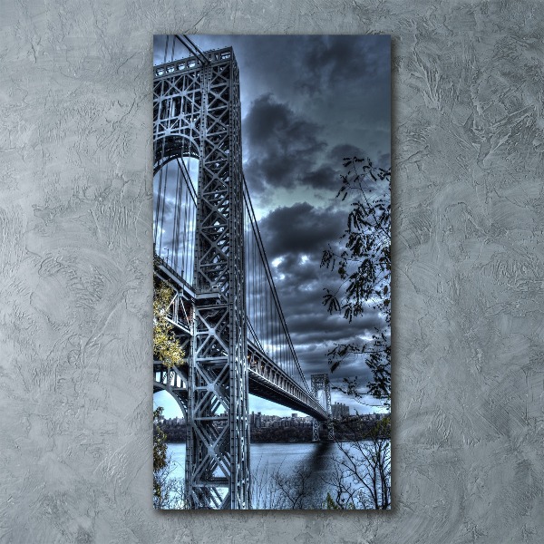 Staand plexiglas foto New York Bridge