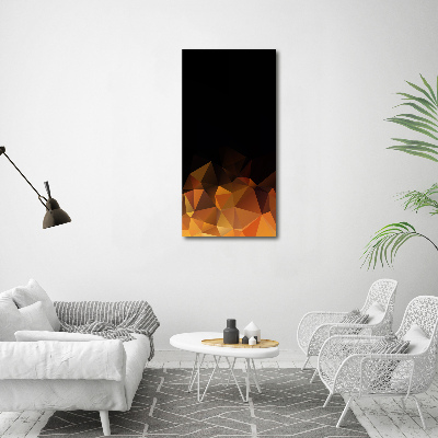 Staand foto in plexiglas Abstracte driehoeken