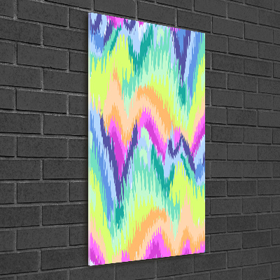 Staand foto in plexiglas Regenboogachtergrond