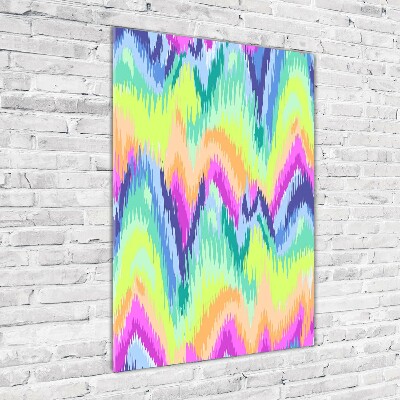 Foto obraz szkło akryl pionowy Tęczowe tło