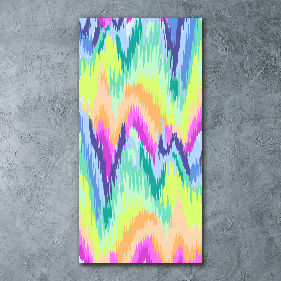 Staand foto in plexiglas Regenboogachtergrond