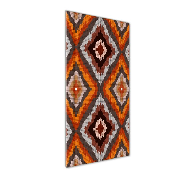 Foto obraz szkło akryl pionowy Retro tło