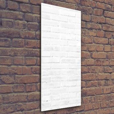 Staand plexiglas foto Bakstenen muur