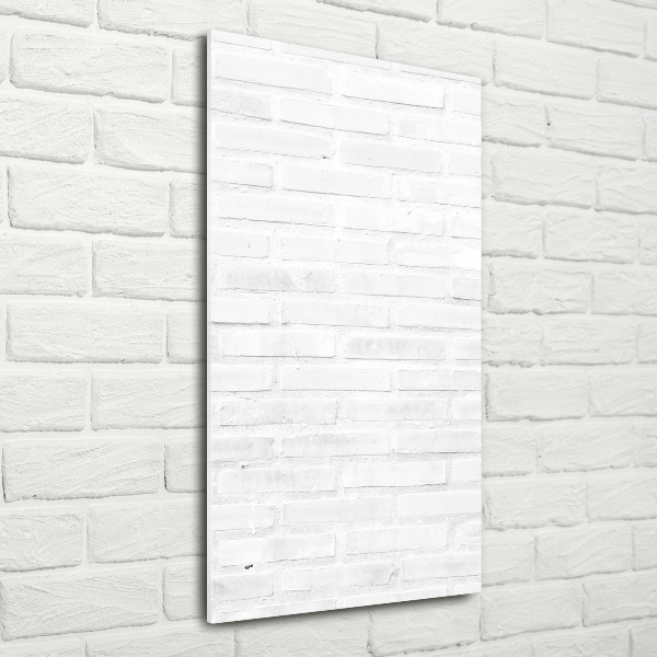 Foto obraz szkło akryl pionowy Ceglana ściana