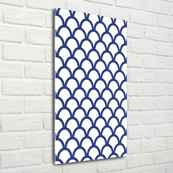 Foto obraz szkło akryl pionowy Marinistyczne tło