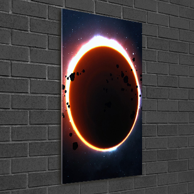 Staand plexiglas foto zonsverduistering
