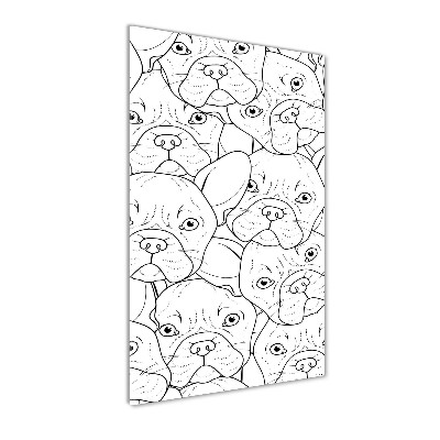 Staand foto op plexiglas Franse bulldogs