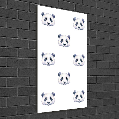 Staand plexiglas foto Panda's