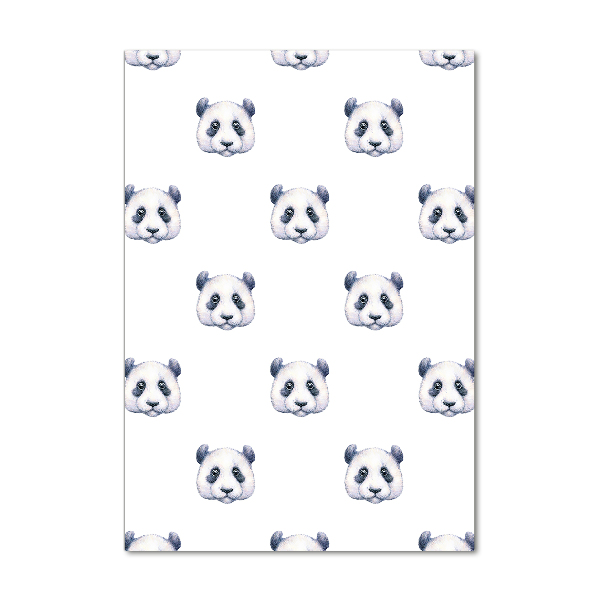 Staand plexiglas foto Panda's