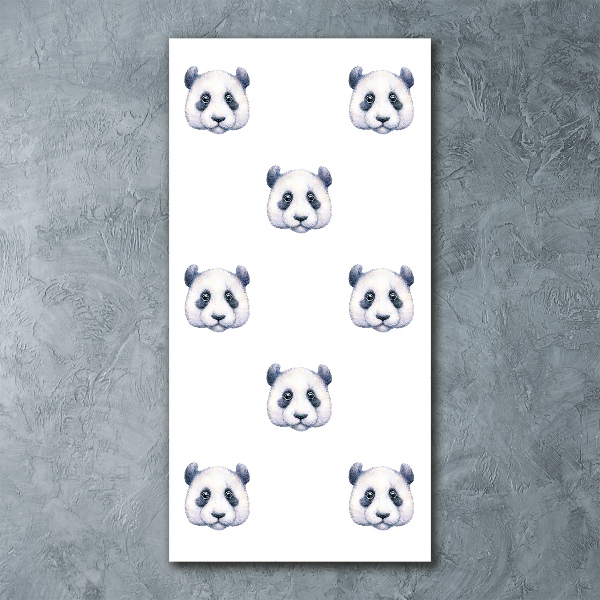 Staand plexiglas foto Panda's