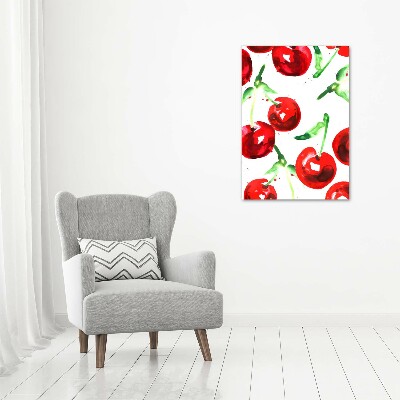 Obraz zdjęcie szkło akryl pionowy Wiśnie
