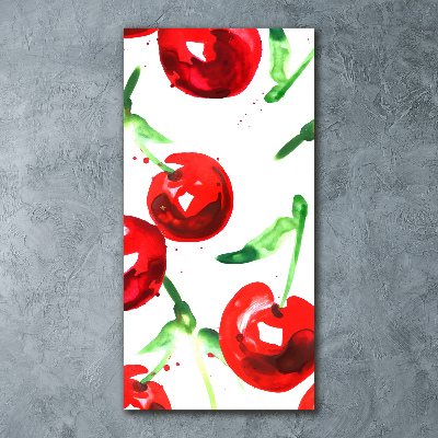 Obraz zdjęcie szkło akryl pionowy Wiśnie