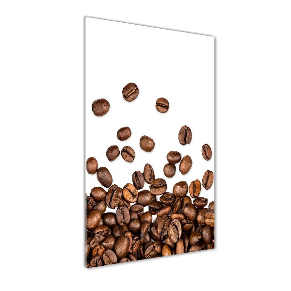 Staand plexiglas foto Koffiebonen