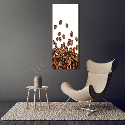 Staand plexiglas foto Koffiebonen