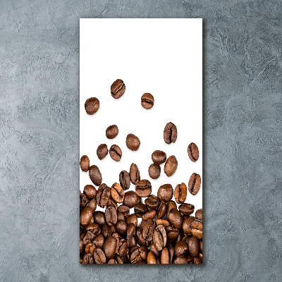 Staand plexiglas foto Koffiebonen