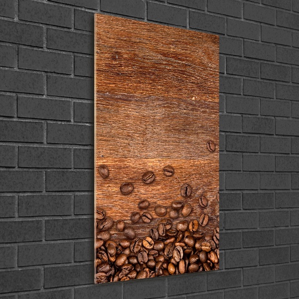 Staand foto plexiglas Koffiebonen