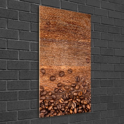 Staand foto plexiglas Koffiebonen