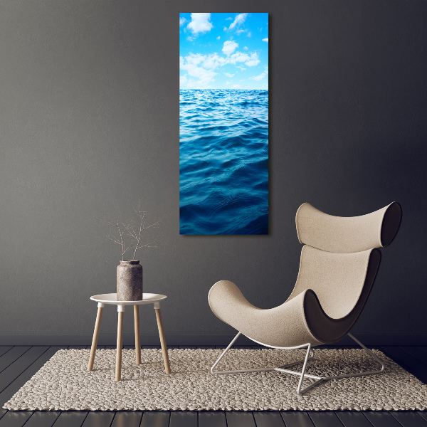 Staand plexiglas foto Zeewater