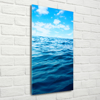 Staand plexiglas foto Zeewater